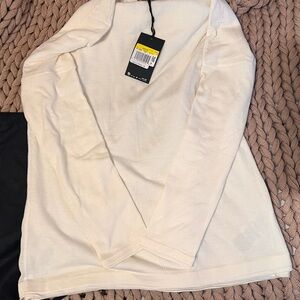 Every Stitch Considered x Nike Cream Long Sleeve Women's Top